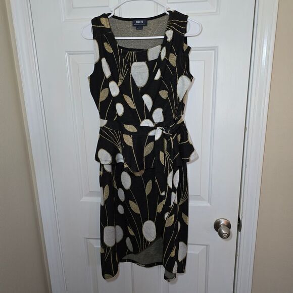 Anthropologie Maeve Craspedia Skirt Peplum Wrap Top Set Size Small‎ - Picture 1 of 16